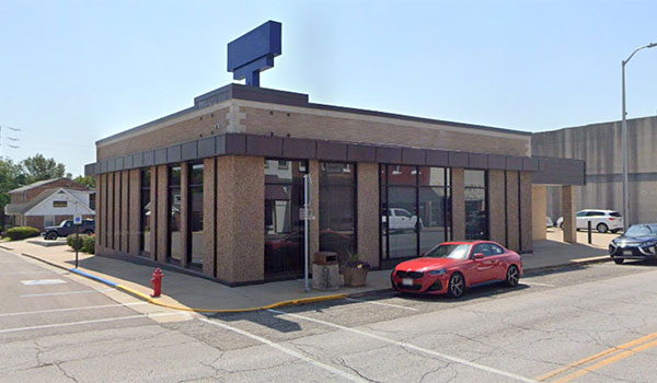 building exterior and parking